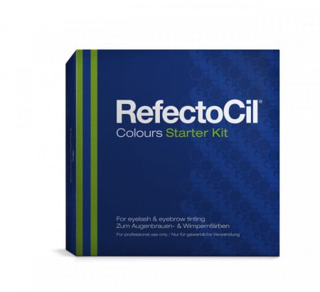 RefectoCil Kit complet pentru vopsirea genelor si sprancenelor Colours Starter Kit