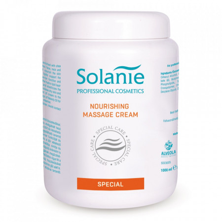 Solanie Basic Line Crema de masaj nutritiva 1000ml