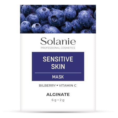 Solanie Masca alginata calmanta cu afine si vitamina C Sensitive 8g