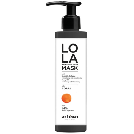Artego Masca nuantatoare pentru par Lola Coral 200ml