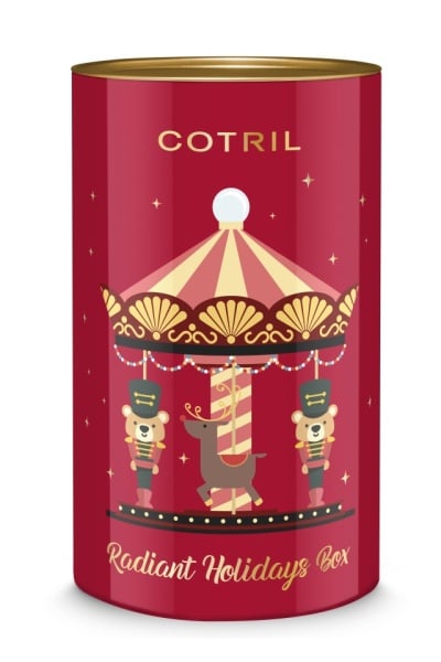 Cotril Kit de Craciun: sampon, masca si spray de styling pentru par Radiant Holidays Box