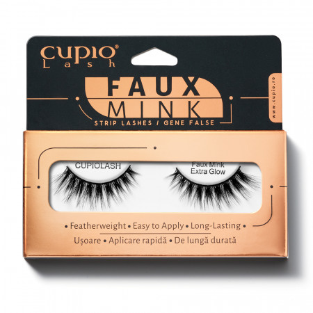 Cupio Gene banda Vegan Faux Mink Extra Glow