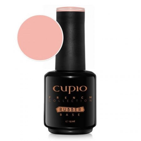 Cupio Oja semipermanenta Rubber Base French Collection - Nude Peach 15ml