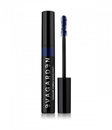 Evagarden Color Vibes Mascara 22 - Rimel albastru pentru volum intens Blue Vibes 10ml