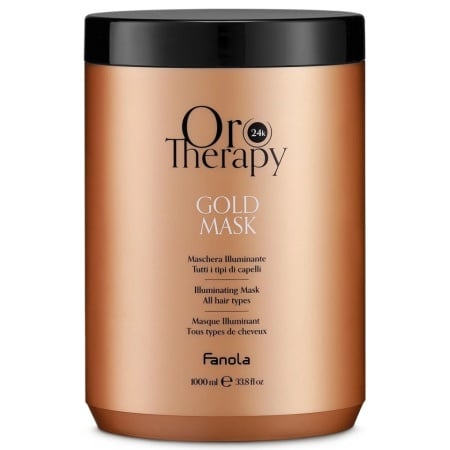 Fanola Masca hranitoare de stralucire Oro Therapy 24k Gold 1000ml