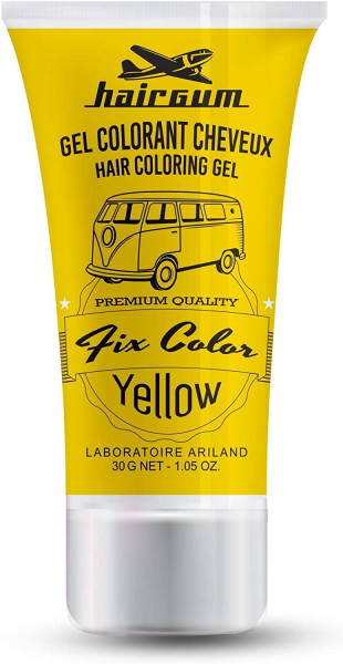 Hairgum Fix Color Yellow gel colorant galben 30 ml
