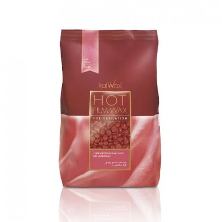 Italwax Ceara epilatoare roza Hot Film Wax Rose 1kg