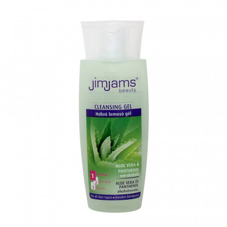 JimJams Gel spuma de curatare cu aloe vera 150ml