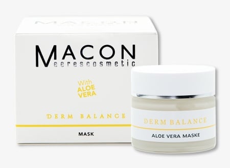 Macon Meerescosmetic Masca hidratanta cu aloe vera pentru ten sensibil Derm Balance 50ml