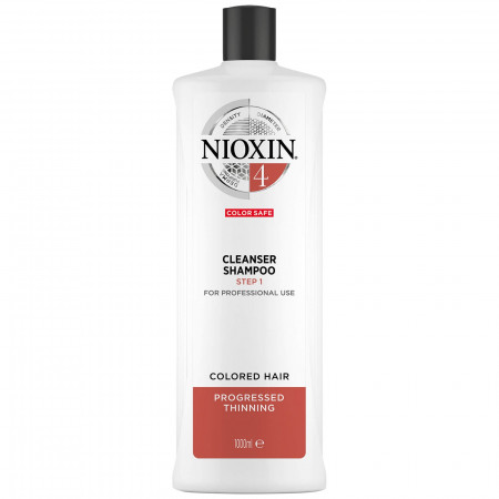 Nioxin System 4 Cleanser Sampon pentru par vopsit 1000 ml