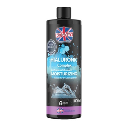 Ronney Professional Sampon hidratant pentru par uscat Hialuronic Complex 1000ml