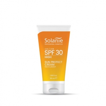 Solanie Crema de protectie solara pentru fata si corp SPF30 50ml