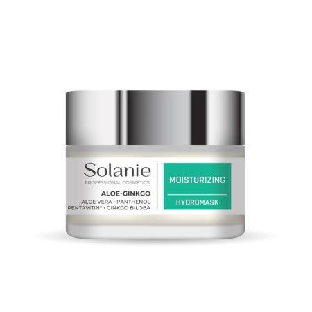 Solanie Masca gel hidratanta cu extract de aloe vera Aloe Ginkgo 50ml