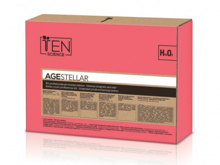 TEN Science AgeStellar Kit profesional pentru 5 tratamente de reintinerire