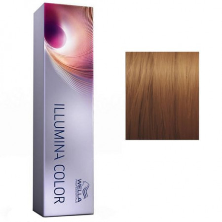 Wella Professionals Vopsea de par permanenta Illumina Color 7/3 blond mediu auriu 60ml