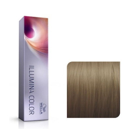 Wella Professionals Vopsea de par permanenta Illumina Color 7/31 blond mediu auriu cenusiu 60ml