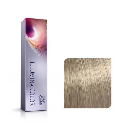 Wella Professionals Vopsea de par permanenta Illumina Color 9/19 blond luminos cenusiu albastru 60ml