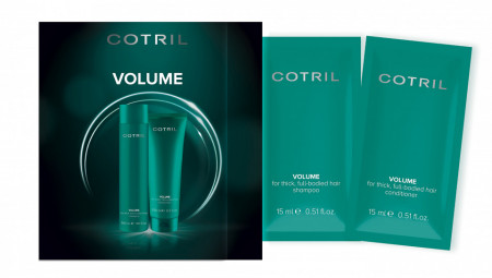 Cotril Volume - Mostra pentru par fin fara volum: sampon+balsam 30ml