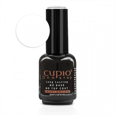 Cupio Gel Lac 3 in 1 One Step White 15ml - R002