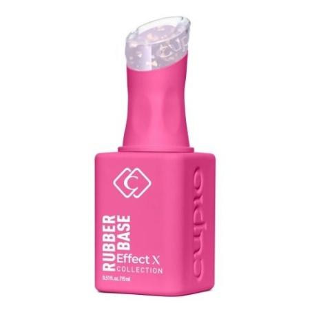 Cupio Rubber Base Effect X Perfect Flakes - Heavenly 15ml