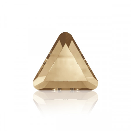 Cupio Swarovski 3.3mm Triangle Golden Shadow 20buc