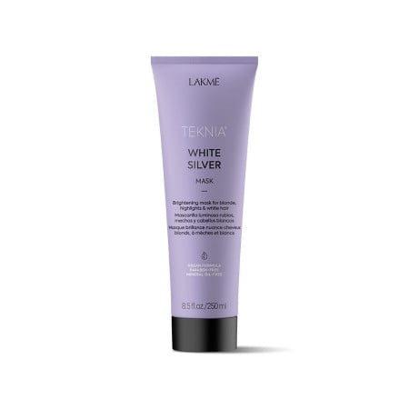 Lakme Masca cu pigment violet pentru par blond Teknia White Silver 250ml