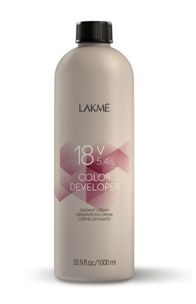 Lakme Oxidant crema 5.4% 18vol Color Developer 1000ml