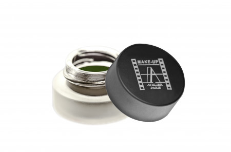 Make-Up Atelier Paris waterproof eyeliner gel Gilded green 5 ml