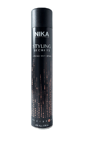 Nika Styling Secrets Strog Spray - Fixativ cu fixare puternica 500ml