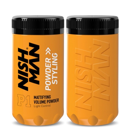 NishMan Pudra de volum matifianta pentru par Light Control P1 20g