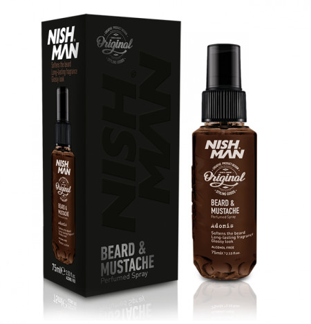 NishMan Spray parfumat pentru barba Adonis 75 ml