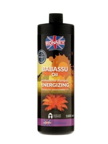 Ronney Professional Sampon energizant pentru par vopsit Babassu Oil 1000ml
