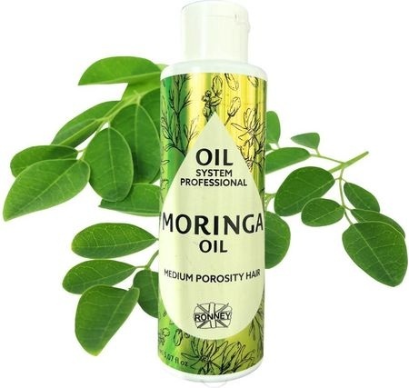 Ronney Professional Ulei de par cu clatire - porozitate medie Oil System Moringa 150ml