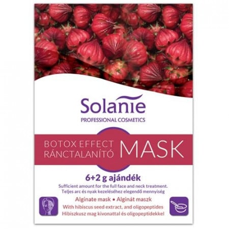 Solanie Botox Effect - Masca alginata antirid cu efect de lifting 8g