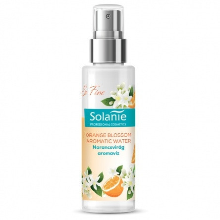 Solanie So Fine Apa florala calmanta pentru piele cu ulei de portocal Orange Blossom Water 100ml