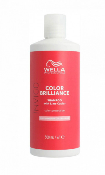 Wella Professionals Sampon pentru par vopsit cu structura fina&medie Invigo Color Brilliance Fine/Medium 500ml