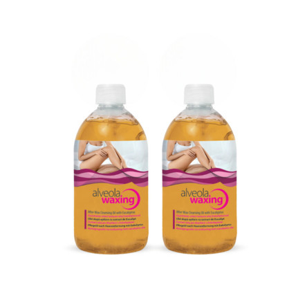 Alveola Waxing Ulei dupa epilare cu eucalipt 2x300ml