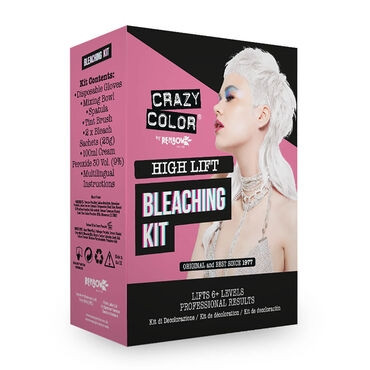 Crazy Color Bleaching Kit pentru decolorarea parului