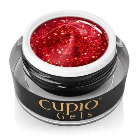 Cupio Gel Builder Glitter Glam Hema Free - Sassy 15ml