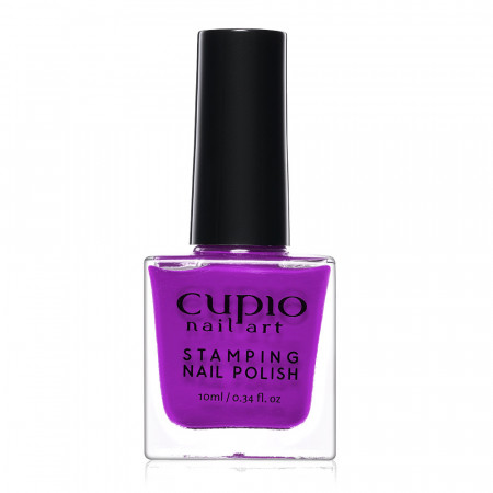 Cupio Lac de unghii pentru stampila Purple 10ml
