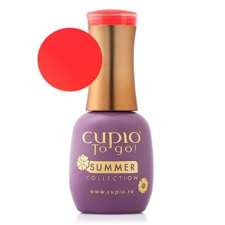 Cupio Oja semipermanenta To Go! Summer Collection - Shanghai Pink 15ml