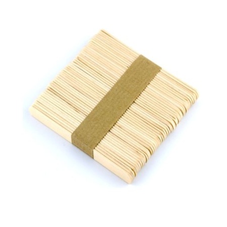 Cupio Spatule de lemn inguste pentru epilat 50buc