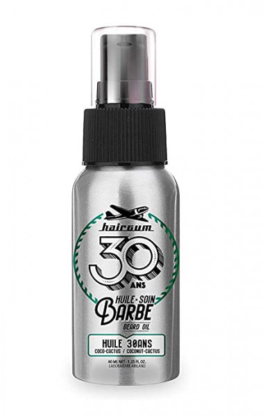 Hairgum Ulei natural pentru barba cu aroma de cocos si cactus Barber Coco-Cactus 40ml