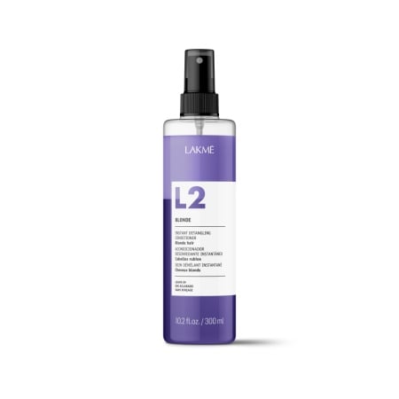 Lakme Balsam bifazic cu pigment violet pentru par blond L2 Blonde Bi-Phase 300ml