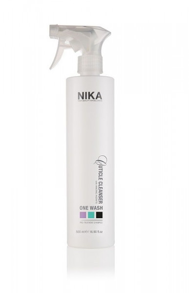 Nika Cuticle Cleanser One Wash - Sampon pre-tratament 500ml