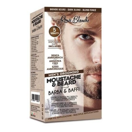 Renee Blanche Vopsea de barba fara amoniac - blond inchis 20ml