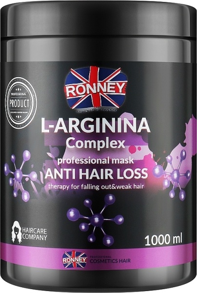 Ronney L-Arginina Complex - Masca anticadere 1000ml