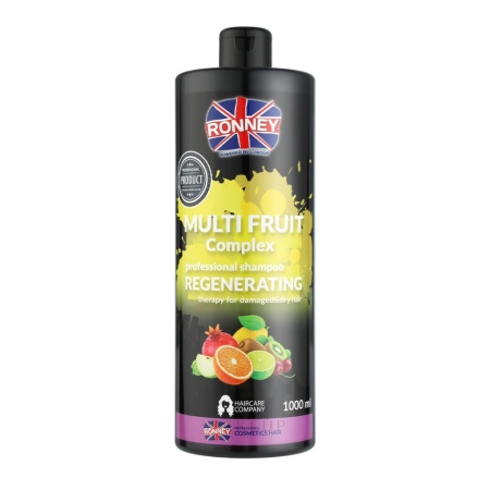Ronney Multi Fruit Complex - Sampon pentru par uscat si degradat 1000ml
