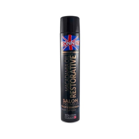 Ronney Professional Fixativ de par foarte puternic Macadamia Oil Restorative 750ml