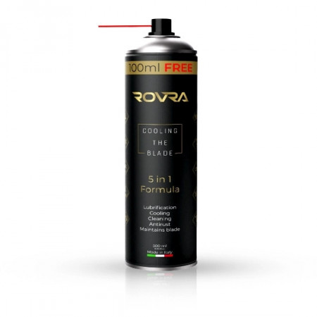 Rovra Spray profesional 5in1 pentru intretinerea cutitelor masinilor de tuns 500ml